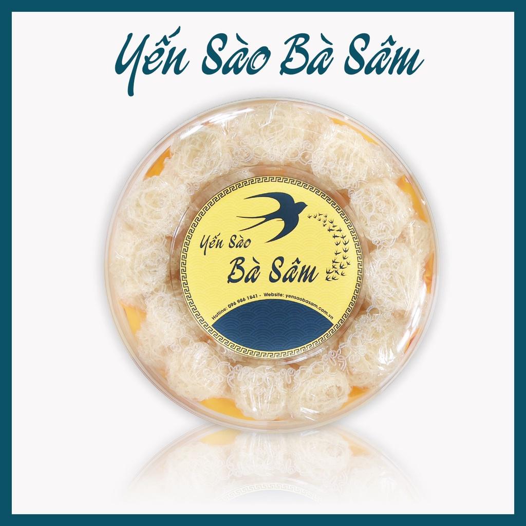 Yến sào Bà Sâm - Yến tinh chế miếng hoa hồng Cao Cấp, 100% Nguyên Chất ( Hộp 50G/100G)