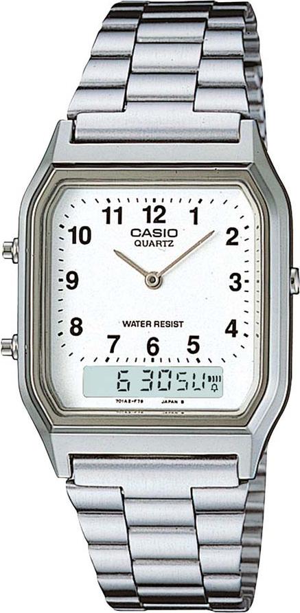 Đồng hồ Unisex Casio Vintage AQ-230A-7BMQ dây kim loại