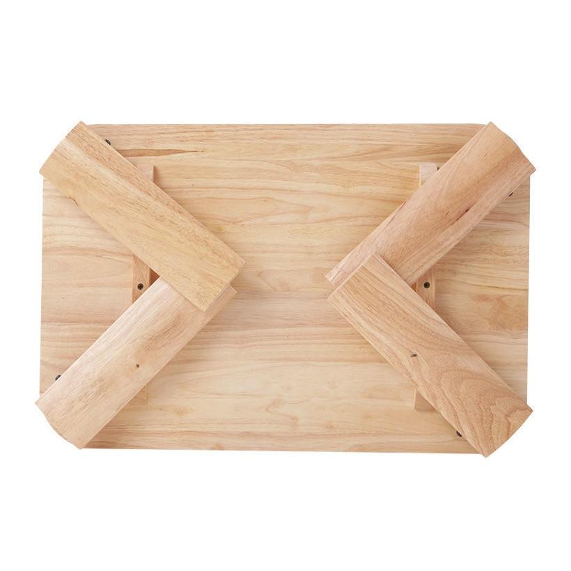 Bàn Xếp Gọn Chân Bánh Mì Gỗ Tự Nhiên 100%- TN
