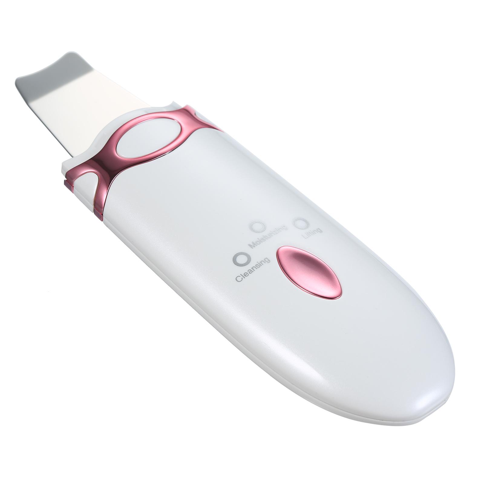 Máy điện di massage mặt, loại bỏ tế bào chêt, nâng cơ mặt,có 3 chế độ, chạy bằng điện