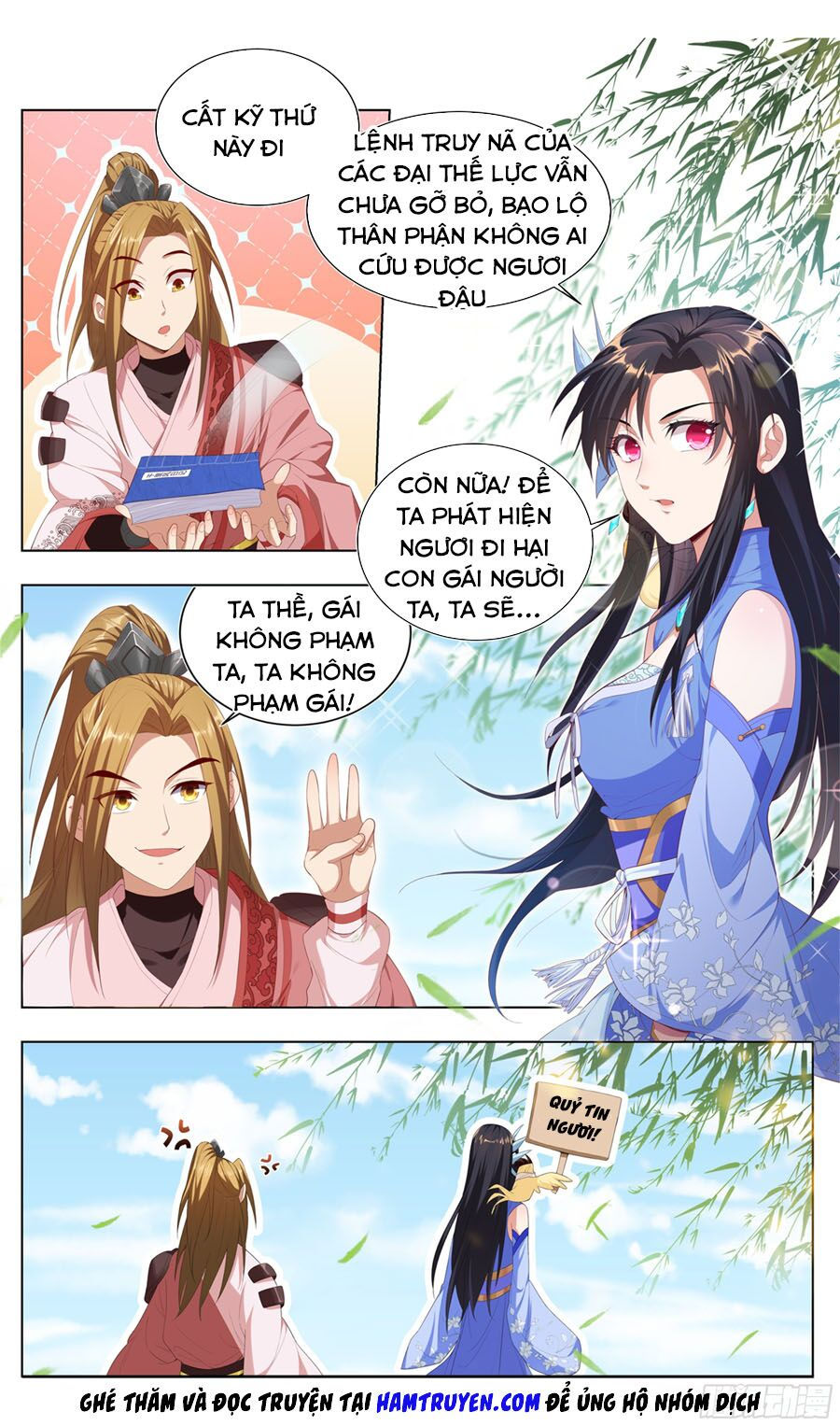 hệ thống ép ta làm nhân vật phản diện chapter 4 22