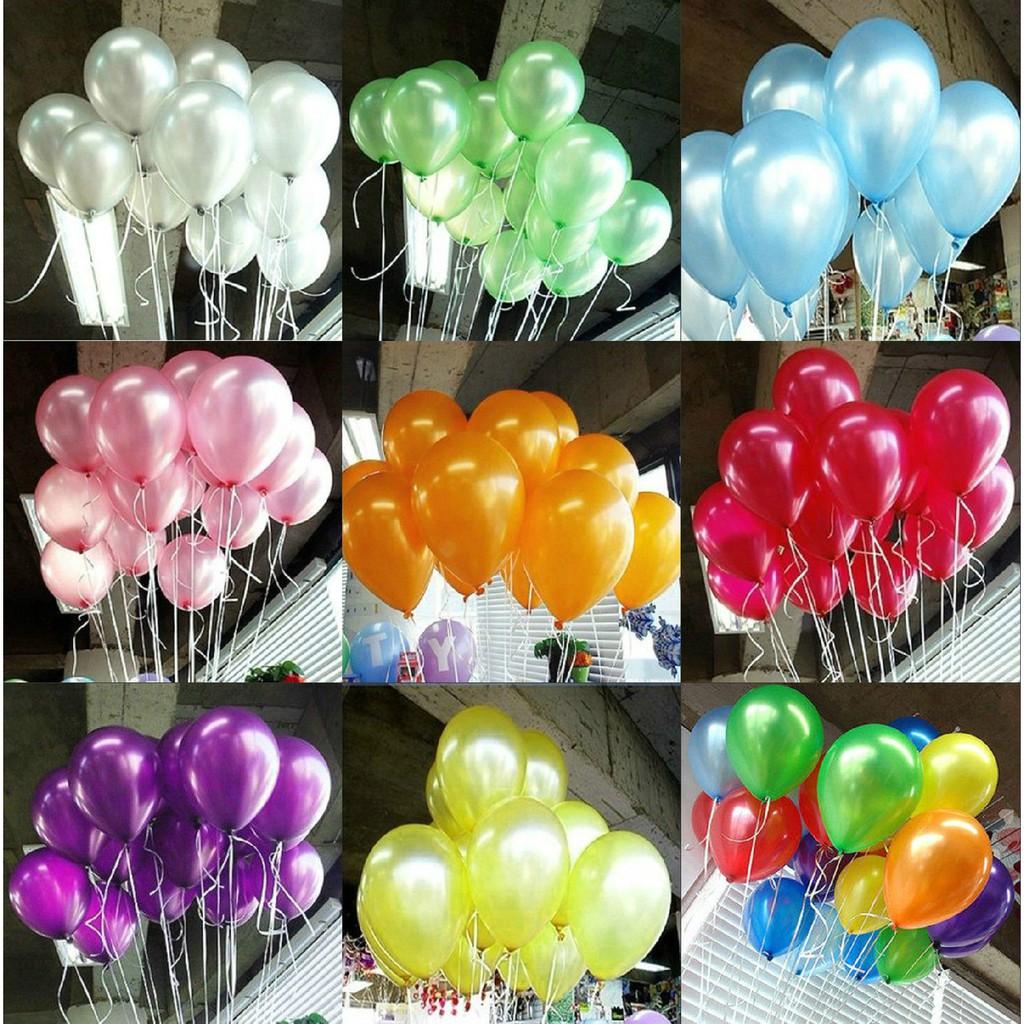 Combo 10 vỏ bóng nhũ