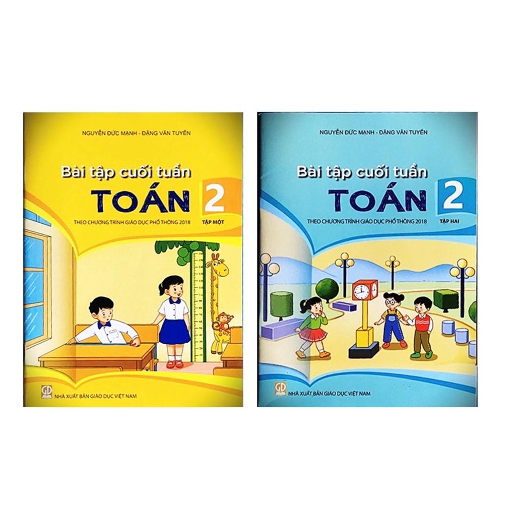 Sách - Combo Bài Tập Cuối Tuần Toán Lớp 2
