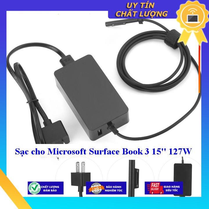 Sạc cho Microsoft Surface Book 3 15'' 127W - Hàng Nhập Khẩu New Seal