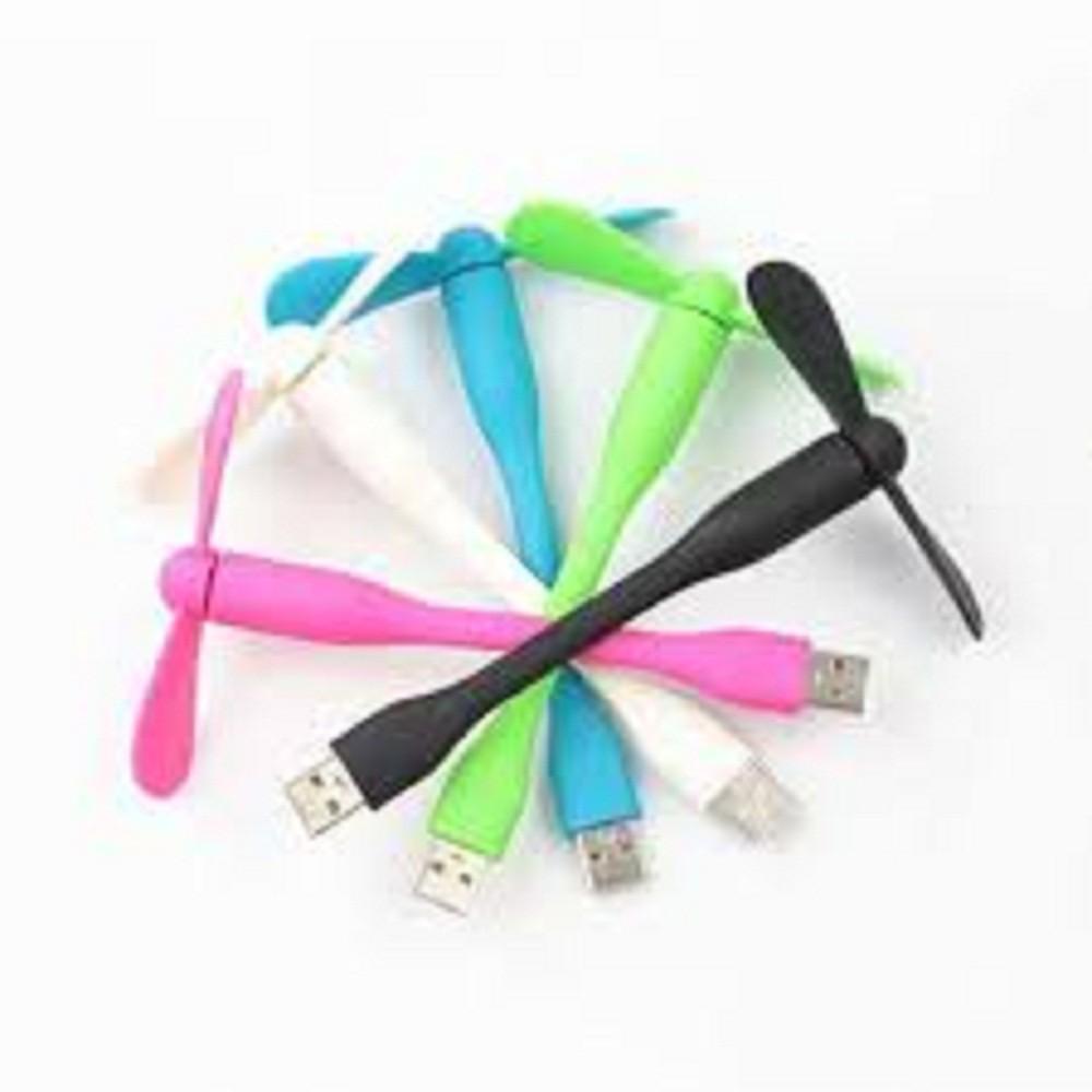 Quạt usb 2 cánh nhiều màu, siêu mát, siêu cute (loại xịn)