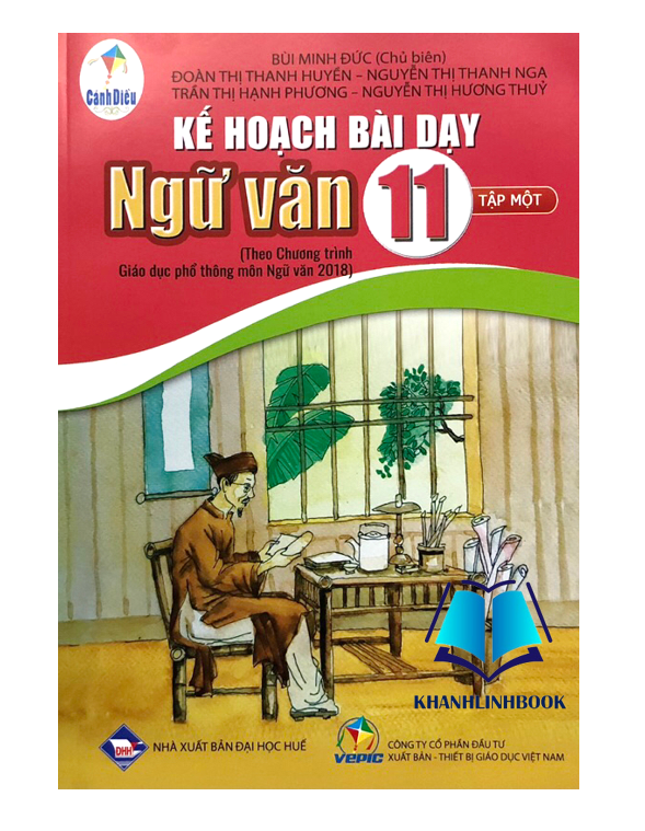 Sách - Combo Kế hoạch bài dạy Ngữ Văn 11 - tập 1 + 2 (cánh diều)