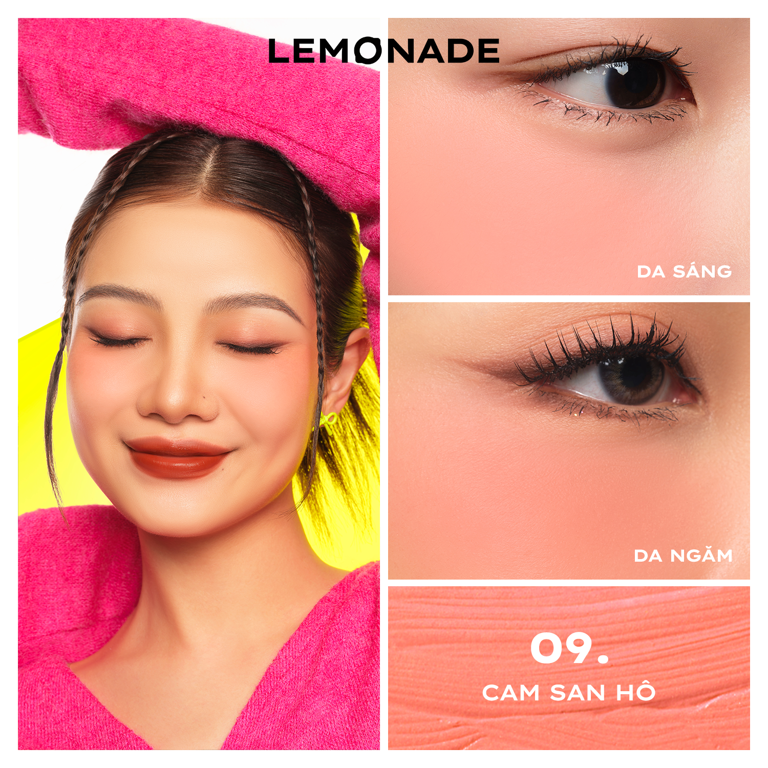 Má kem mịn lì thuần chay Lemonade Perfect Couple 5 Years 8.5g