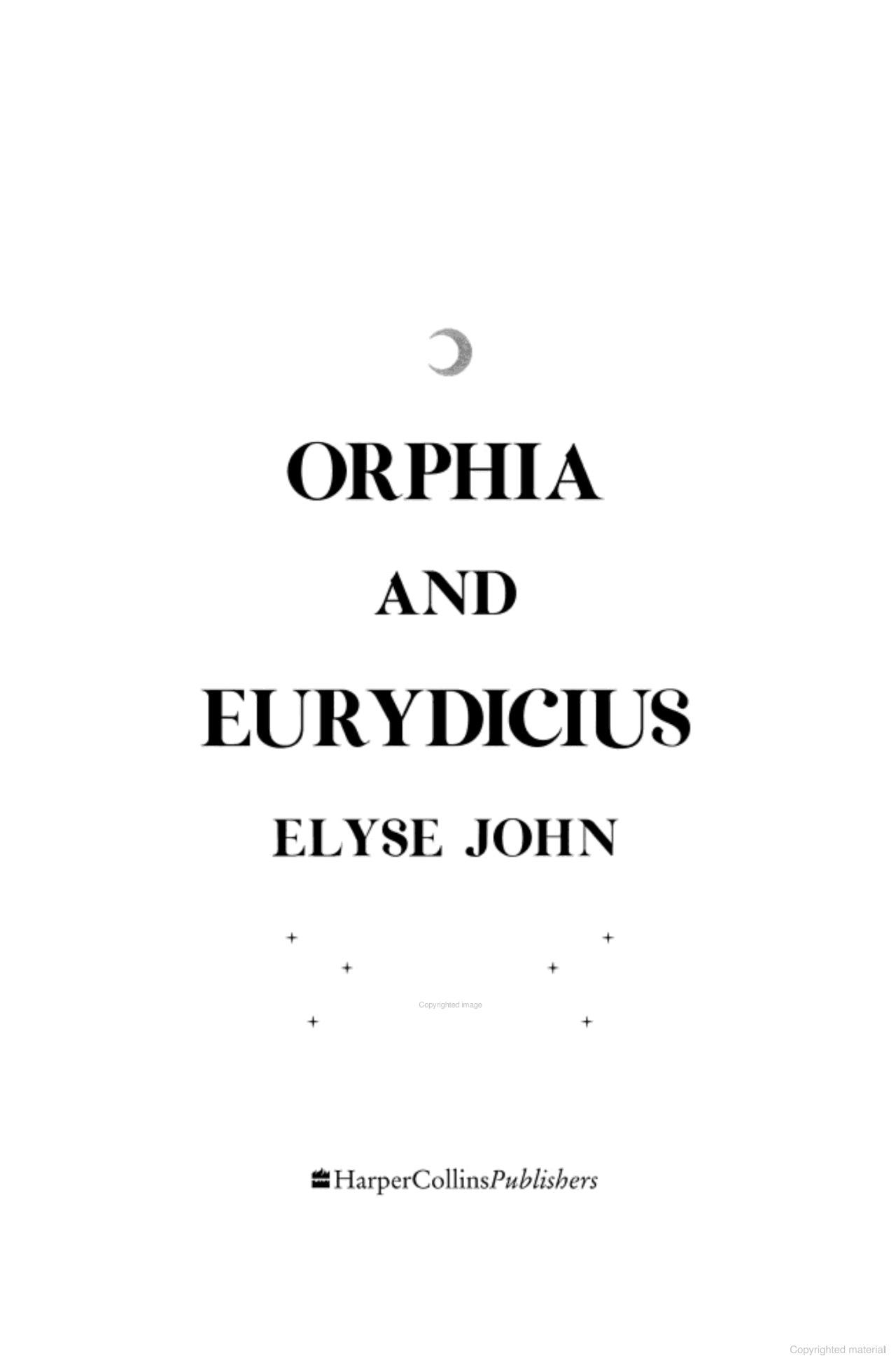 Sách ngoại văn: Orphia And Eurydicius