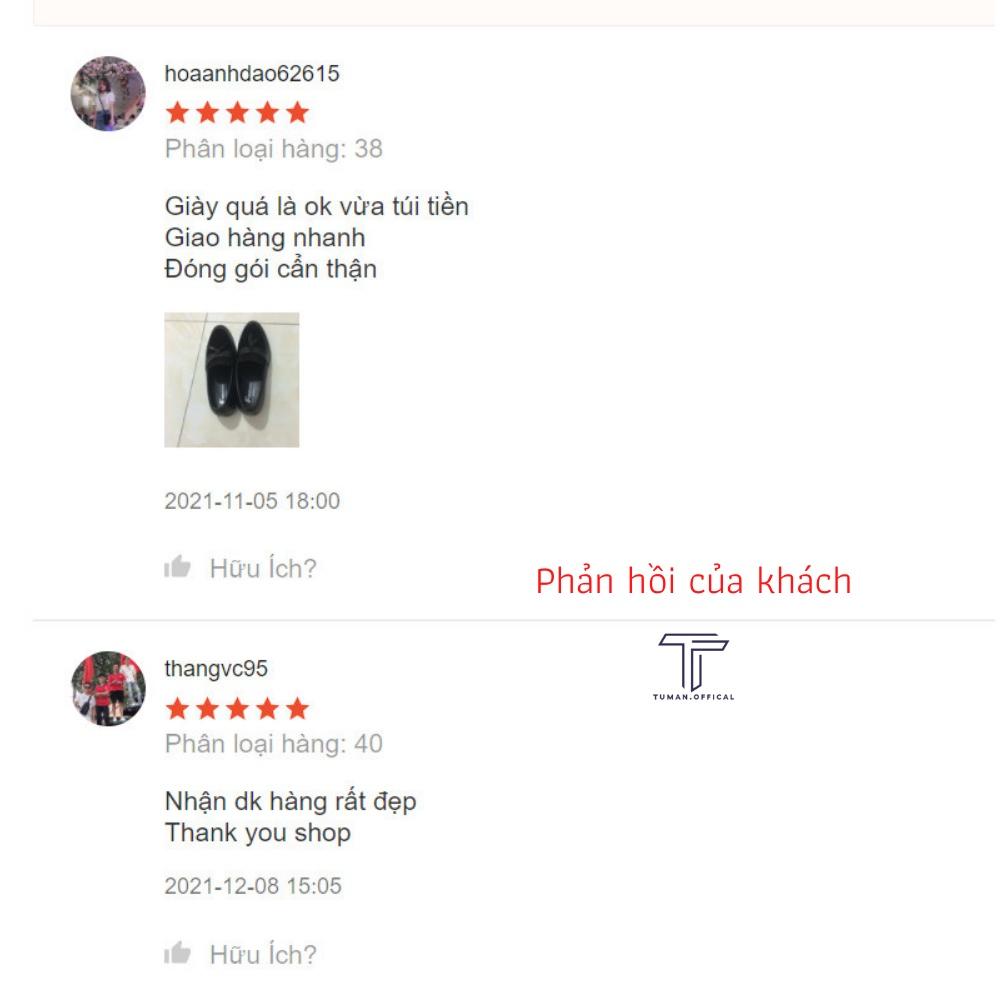 Giày da nam ĐẾ KHÂU CỰC BỀN Giày lười nam da Pu BĂNG ÉN THỜI TRANG BẢO HÀNH 12 THÁNG MÃ K883 ĐEN