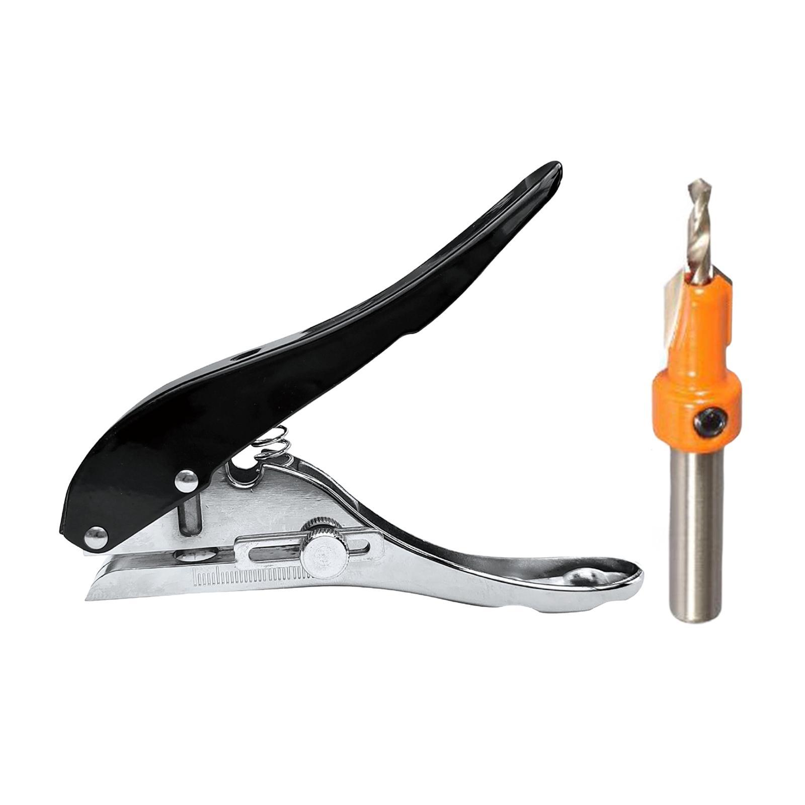 Punching Pliers Heavy Duty Punching Tool for Craft Paper DIY Crafts Tag Photo Woodworking