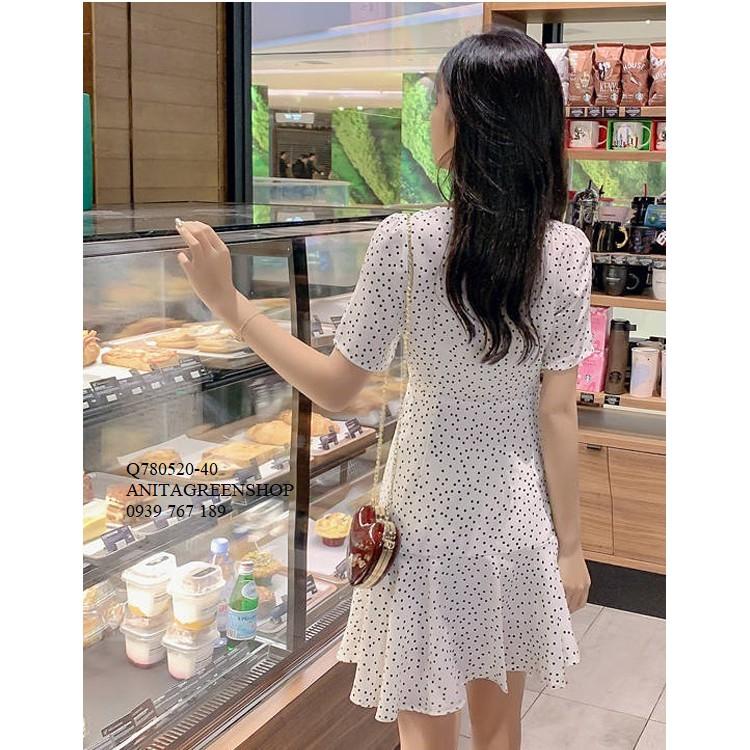 Q780520 ĐẦM SUÔNG CHẤM BI ĐUÔI CÁ
