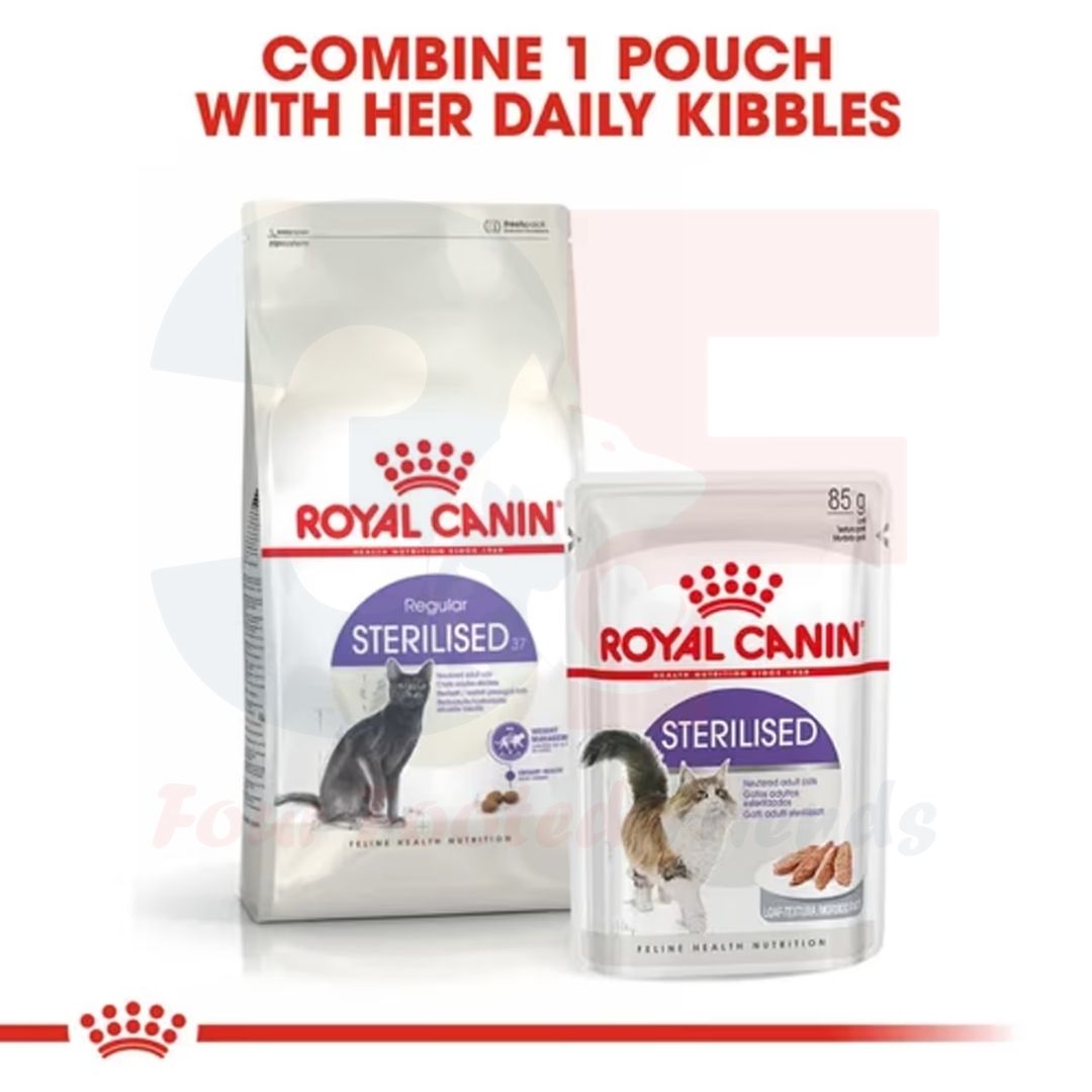 Pate Thức Ăn Ướt Royal Canin Sterilized Dành Cho Mèo Triệt Sản - Gói 85Gr