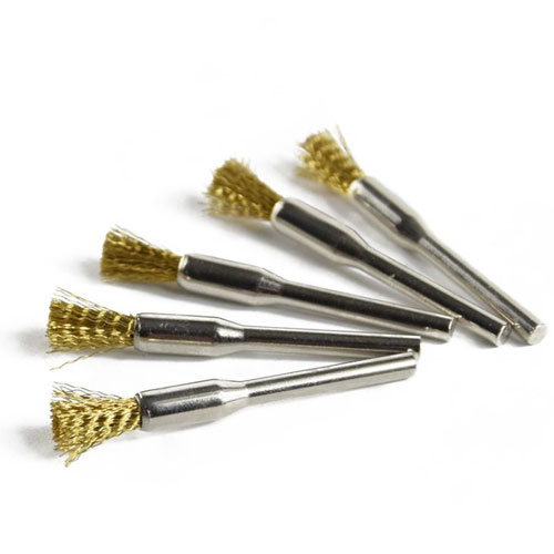 Bộ 5 Chổi Đánh Gỉ Trục 3mm Sợi Đồng