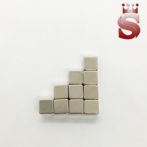 Nam châm vuông kích thước 10x10x10mm