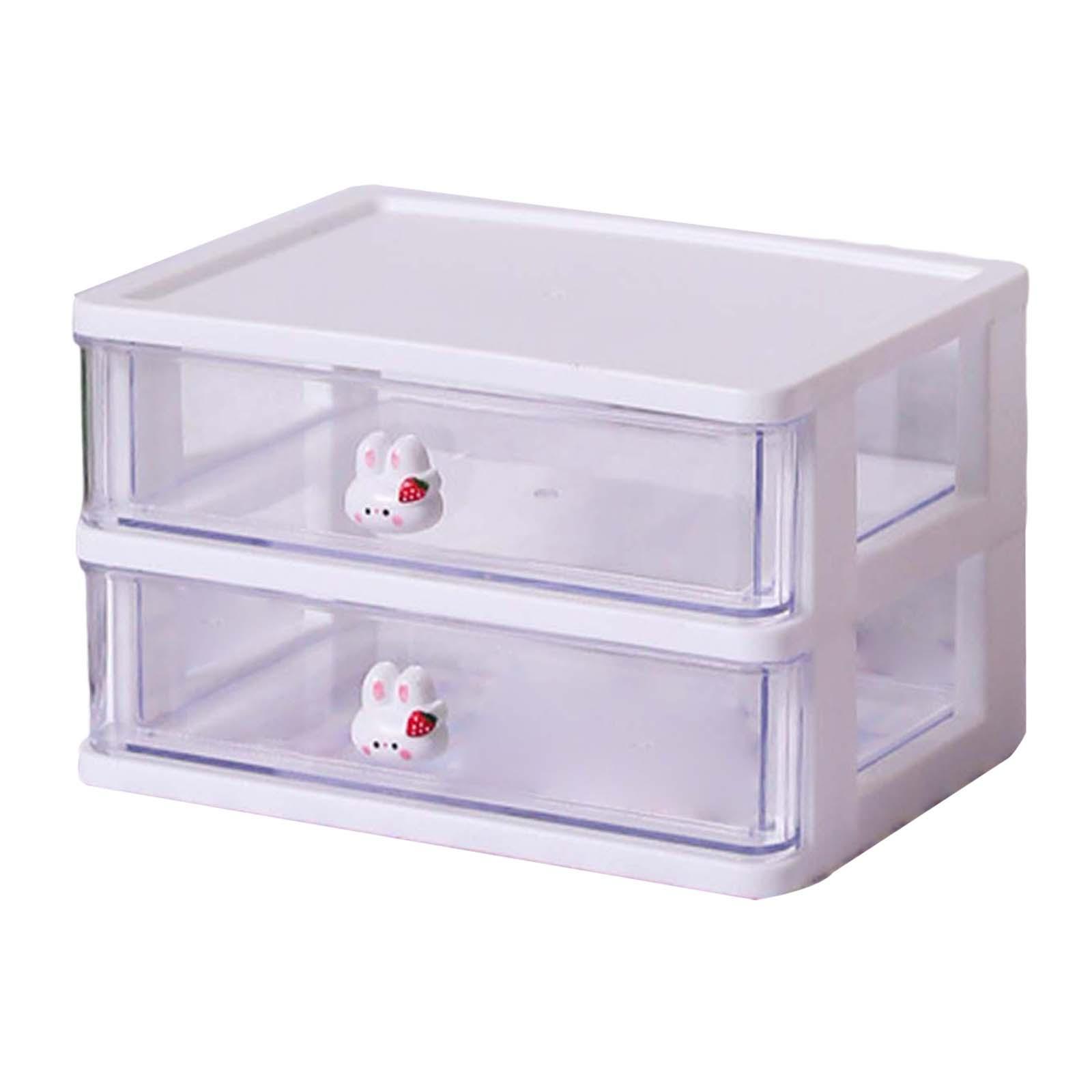 Desktop Drawer Organizer Cosmetic Organiser Case for Dressing Table