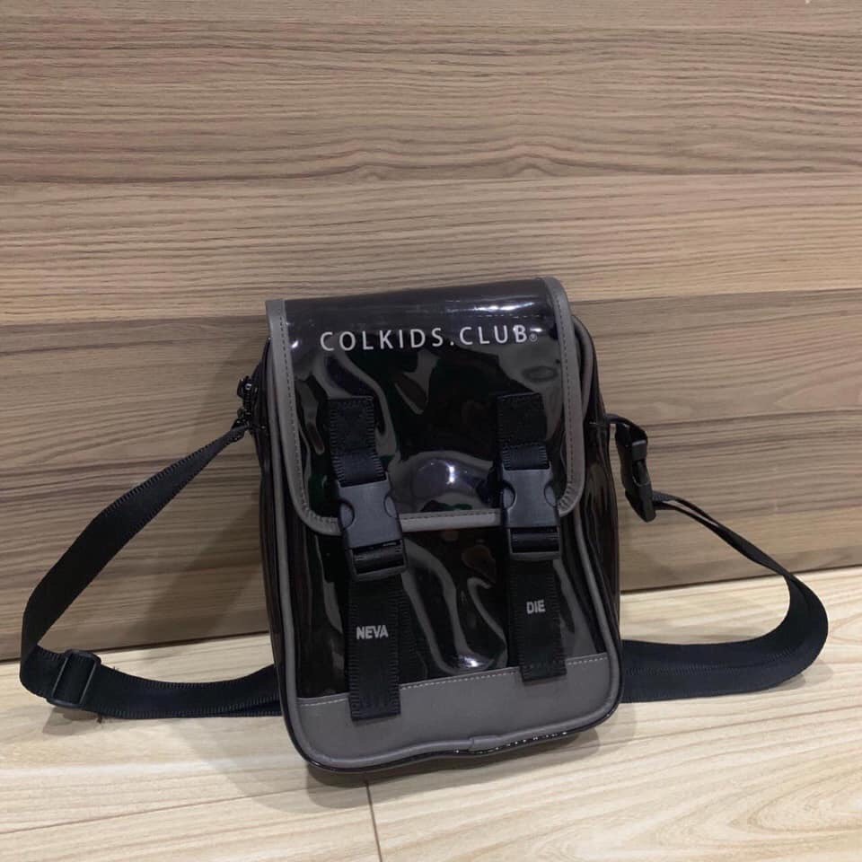 Túi Đeo Chéo Phản Quang Mini Bag Colkids Club Unisex SS3 - Đen