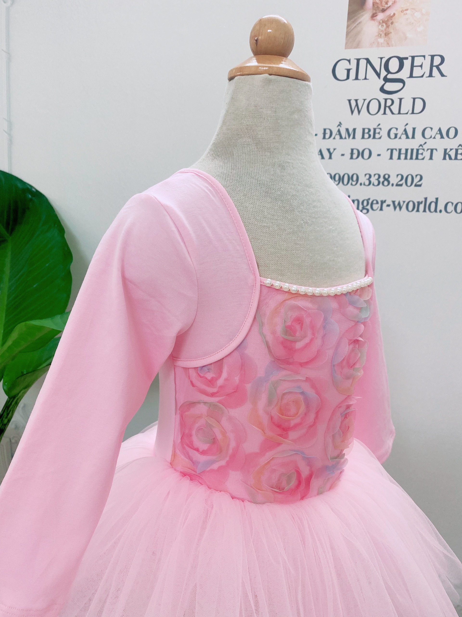 Đầm múa ballet cho bé PD381 Ginger world