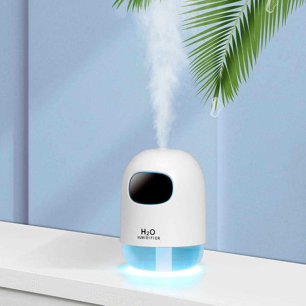 220ml Portable Mini Air Humidifier Oil Diffuser 7 LED Color for Home