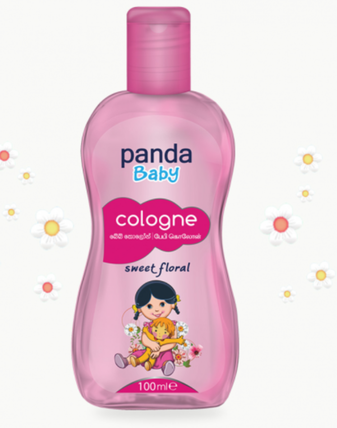 Combo hộp 3 Nước Hoa cho bé Panda Baby Cologne 100ml (xanh, hồng, vàng)