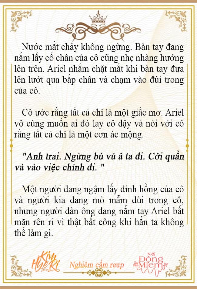 [novel 18+] ariel, thánh nữ dâm đãng chapter 44 15