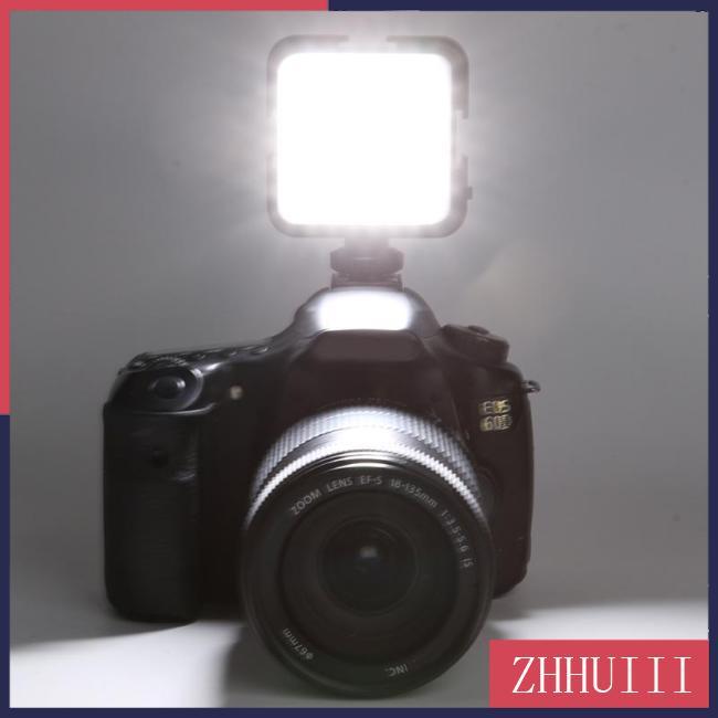 Đèn LED 42 Bóng 6000k 5.5W Gắn Camera Quay Video Có Thể Sạc Lại