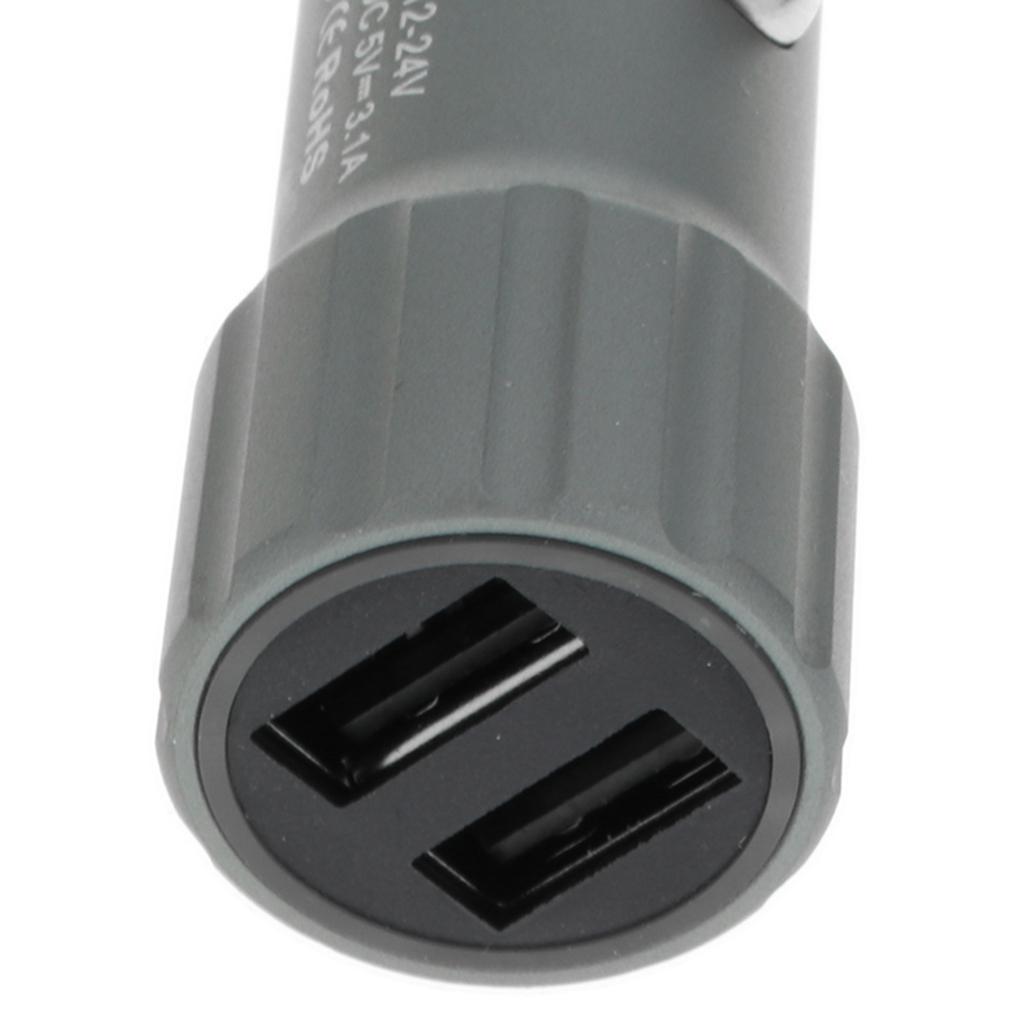 Universal Dual USB Car Charger 2 Port Adapter for Smart Phone