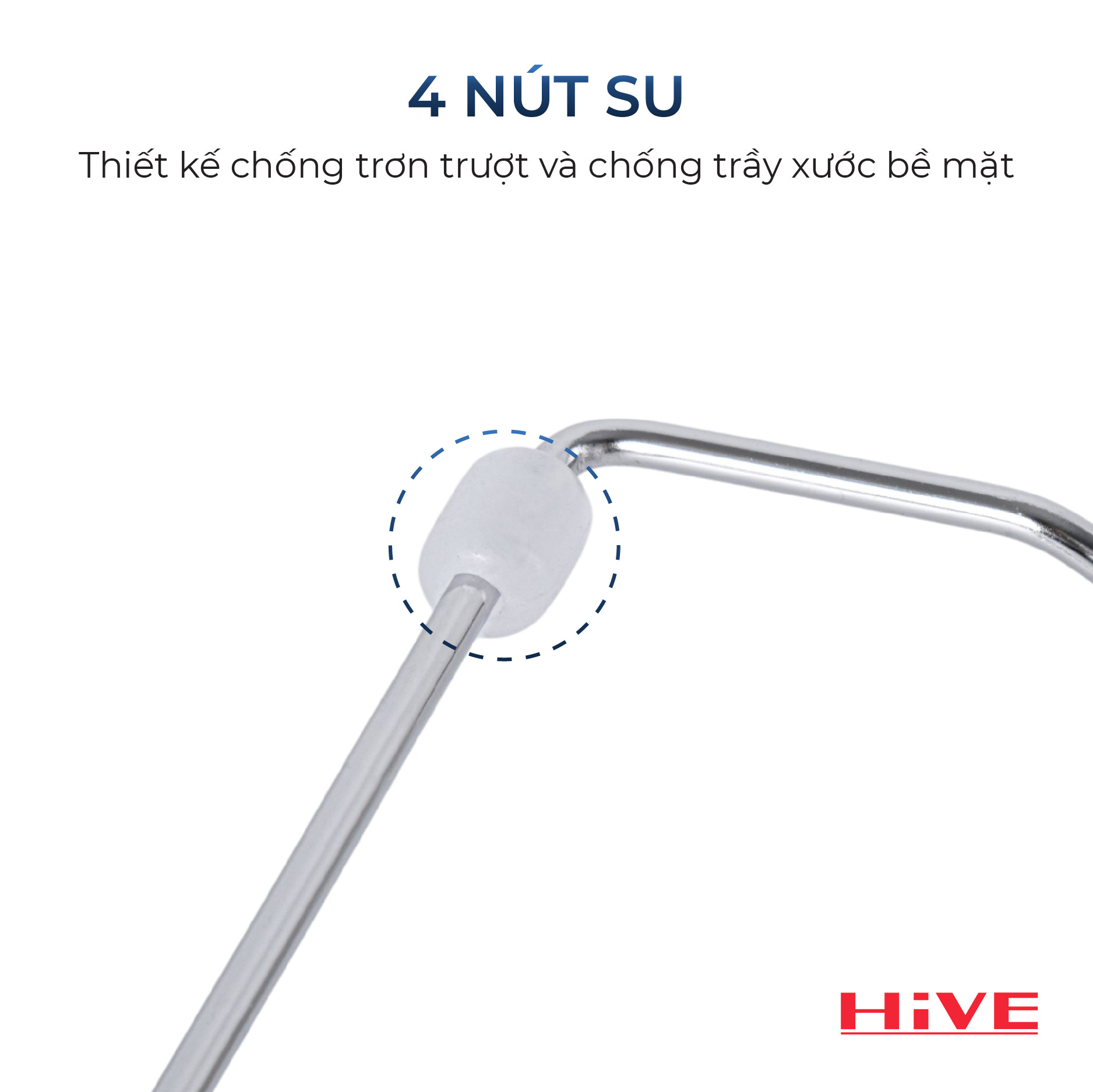 Kệ đựng dụng cụ rửa chén gác bồn HiVE inox 304 tặng kèm ly sứ