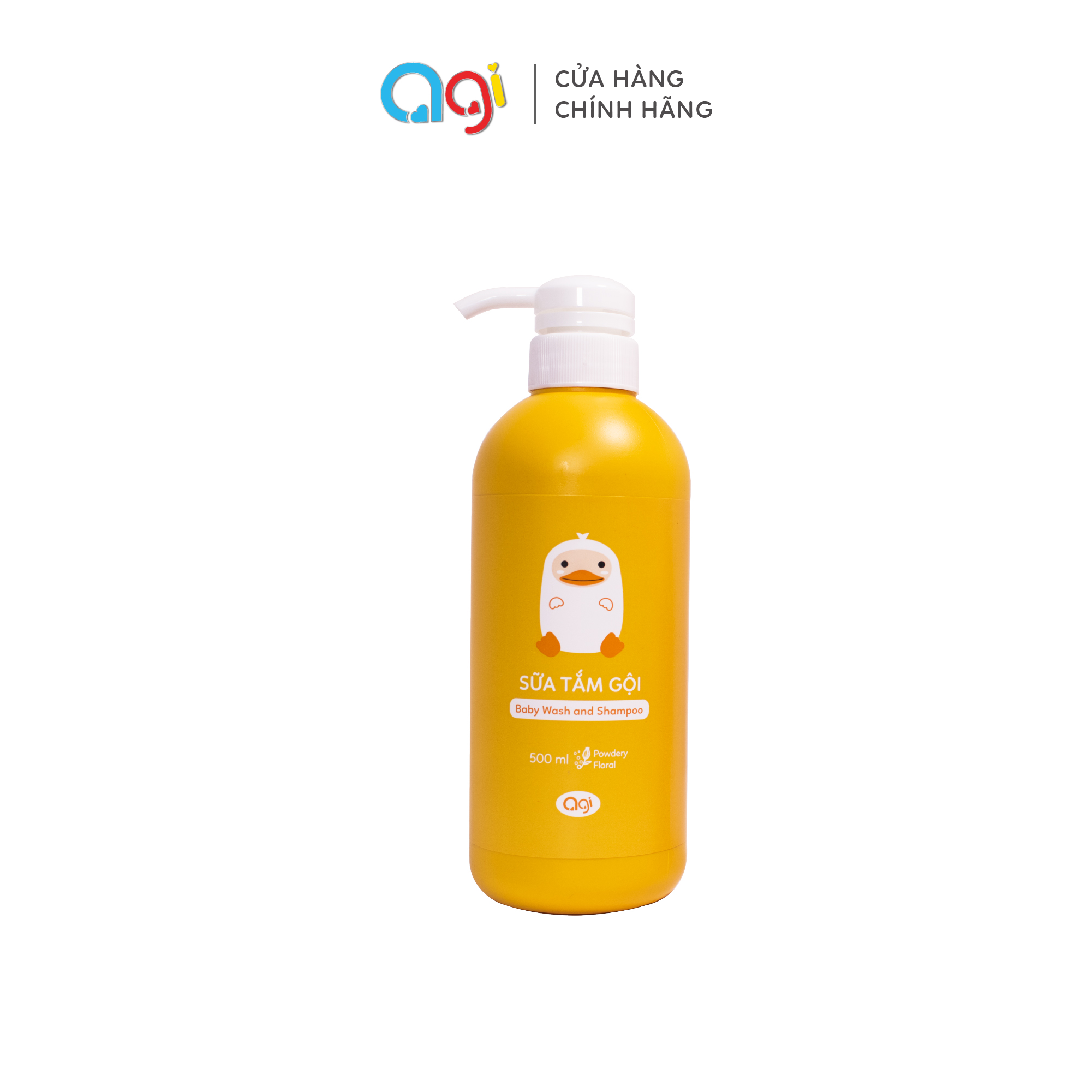 Sữa tắm gội Agi 2 in 1 500ml