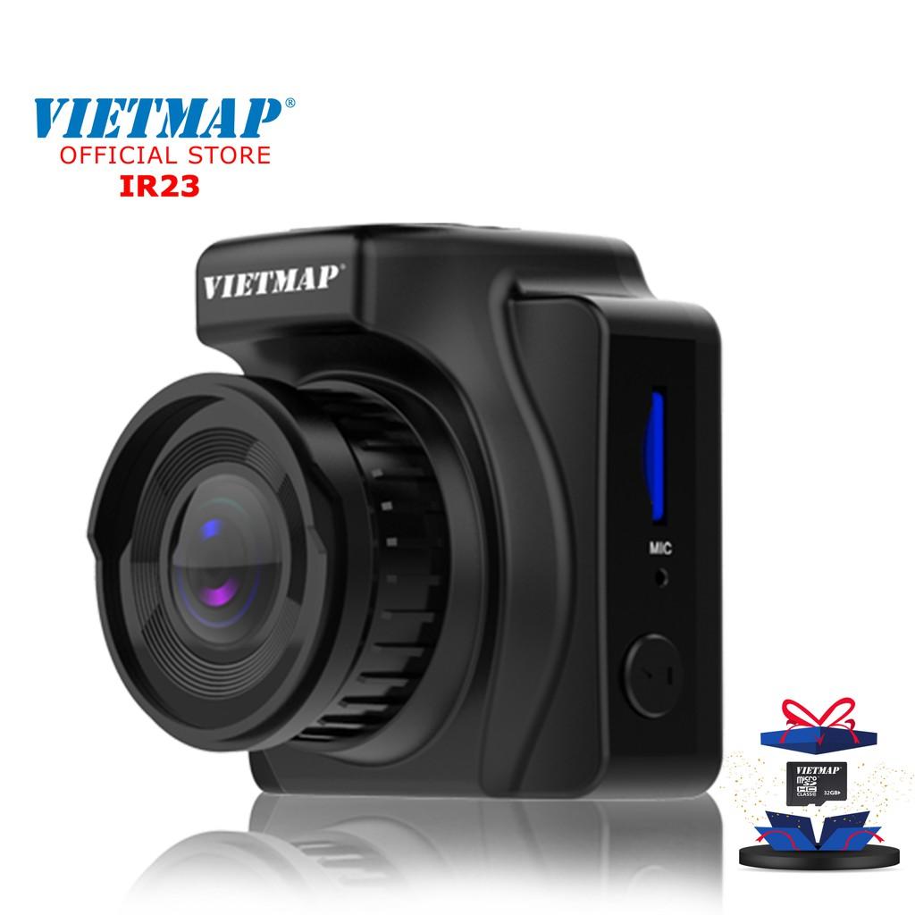 VIETMAP IR23 Thẻ 32GB Camera Hành Trình Hồng NgoạiGhi Hình Đêm Hàng Chính Hãng