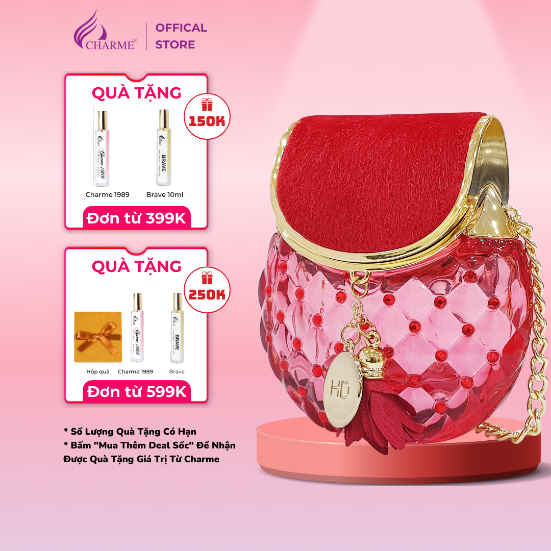 Nước hoa nữ thơm lâu, Charme HD, cho cô nàng quyến rũ, gợi cảm, hiện đại