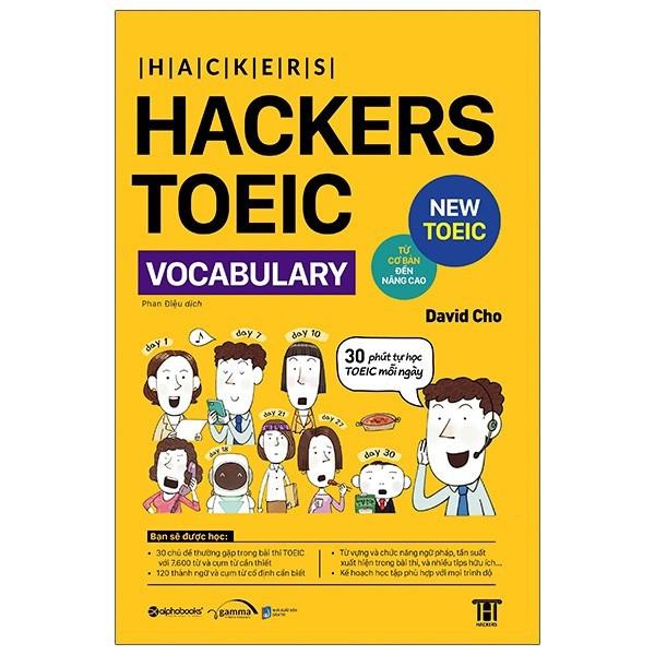 Combo Hackers TOEIC : VOCABULARY + READING + LISTENING - Bản Quyền