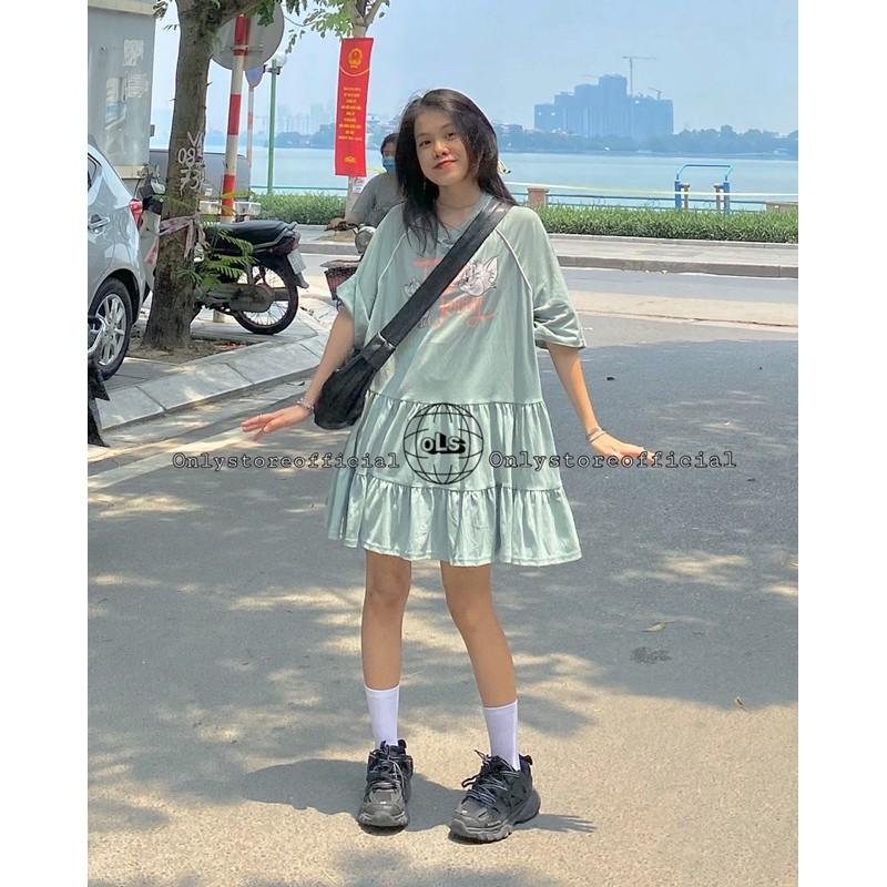 Babydoll xanh siêu xinh
