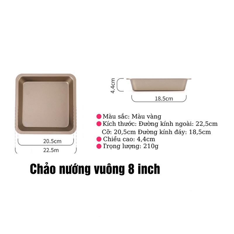 Bộ khay nướng bánh chống dính 5 chi tiết - Khuôn nướng bánh mì 5 kiểu cơ bản chất liệu thép carbon cao cấp Boremart