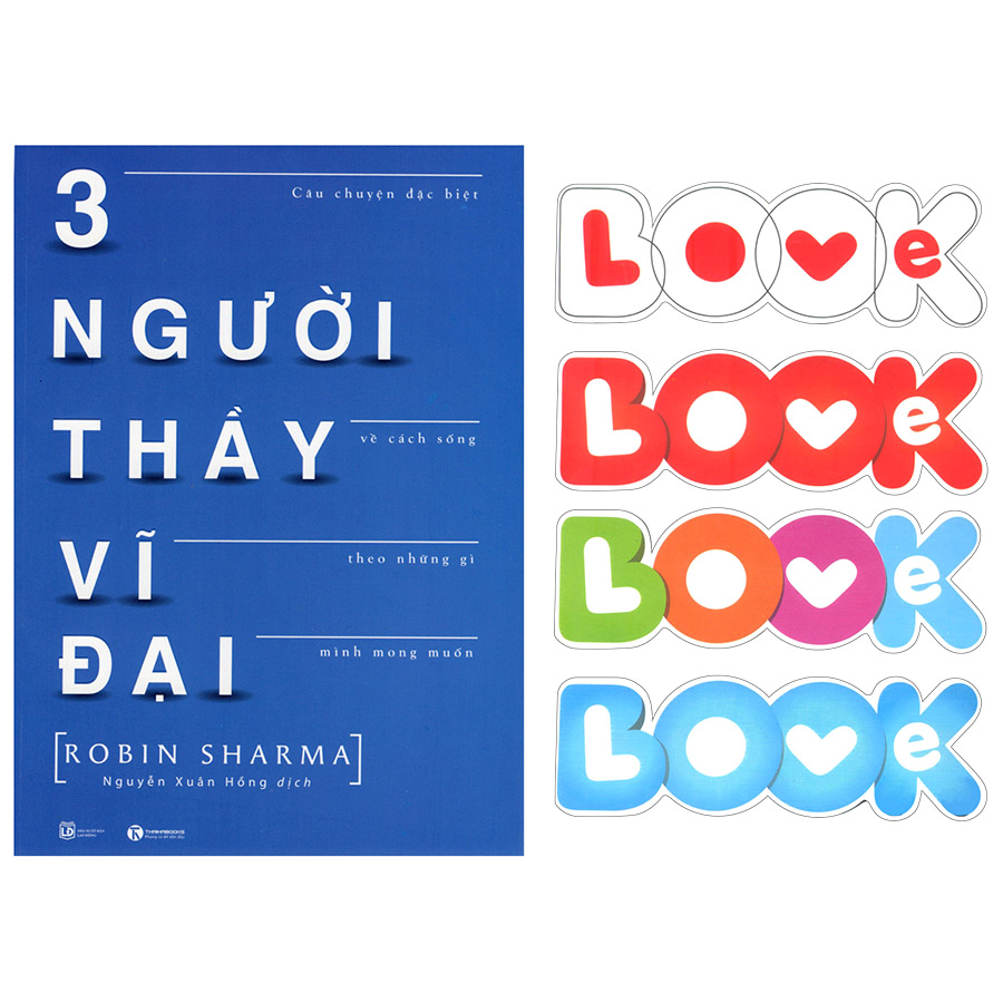 Ba Người Thầy Vĩ Đại Tặng Kèm Bộ Bookmark Tiki Love Books