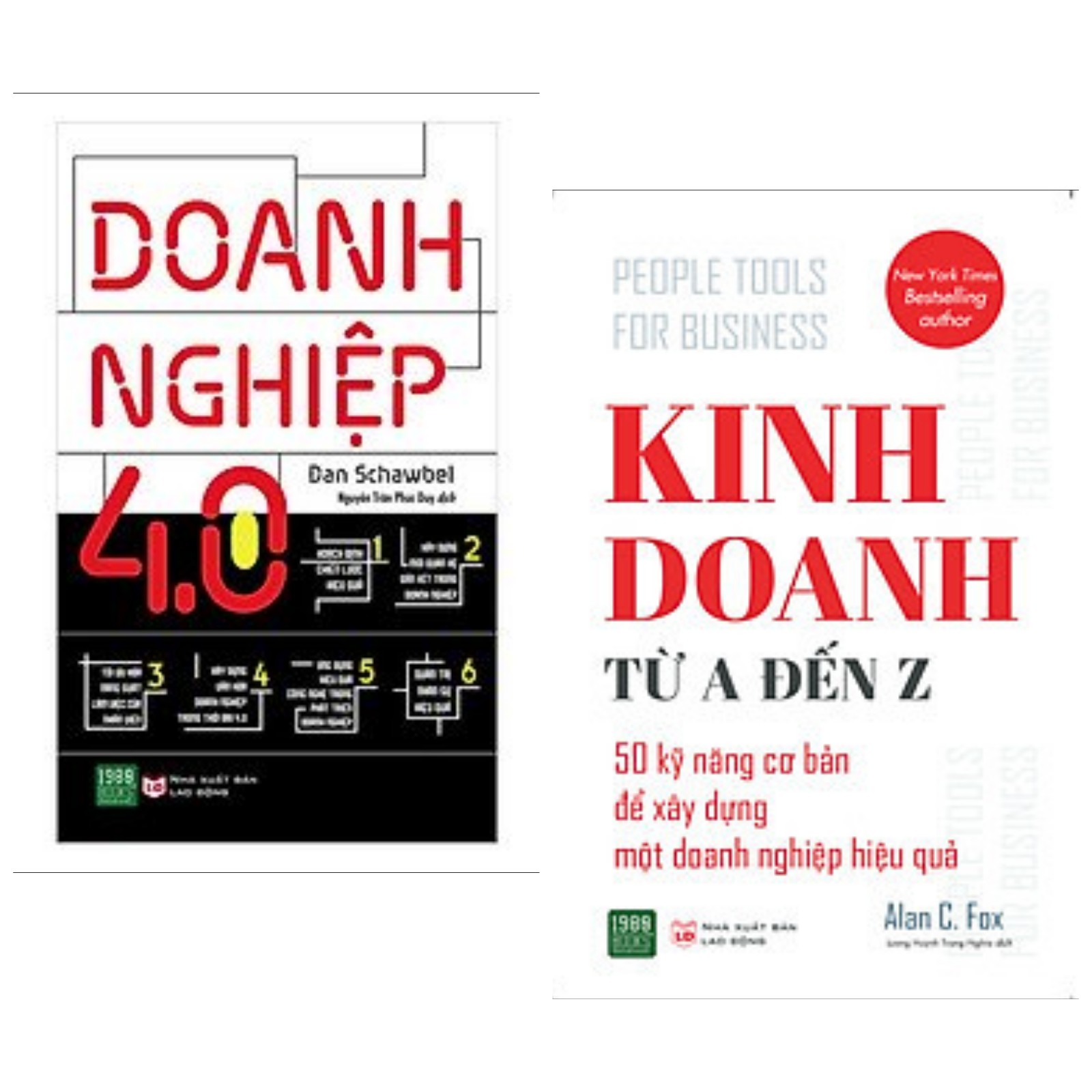 Combo 2 cuốn: Doanh Nghiệp 4.0 + Kinh Doanh Từ A Đến Z