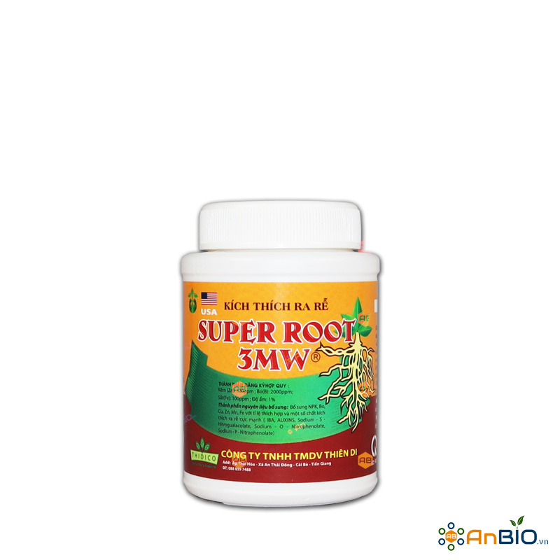 SUPER ROOT 3MW | Kích thích ra rễ nhanh - Hũ 100g