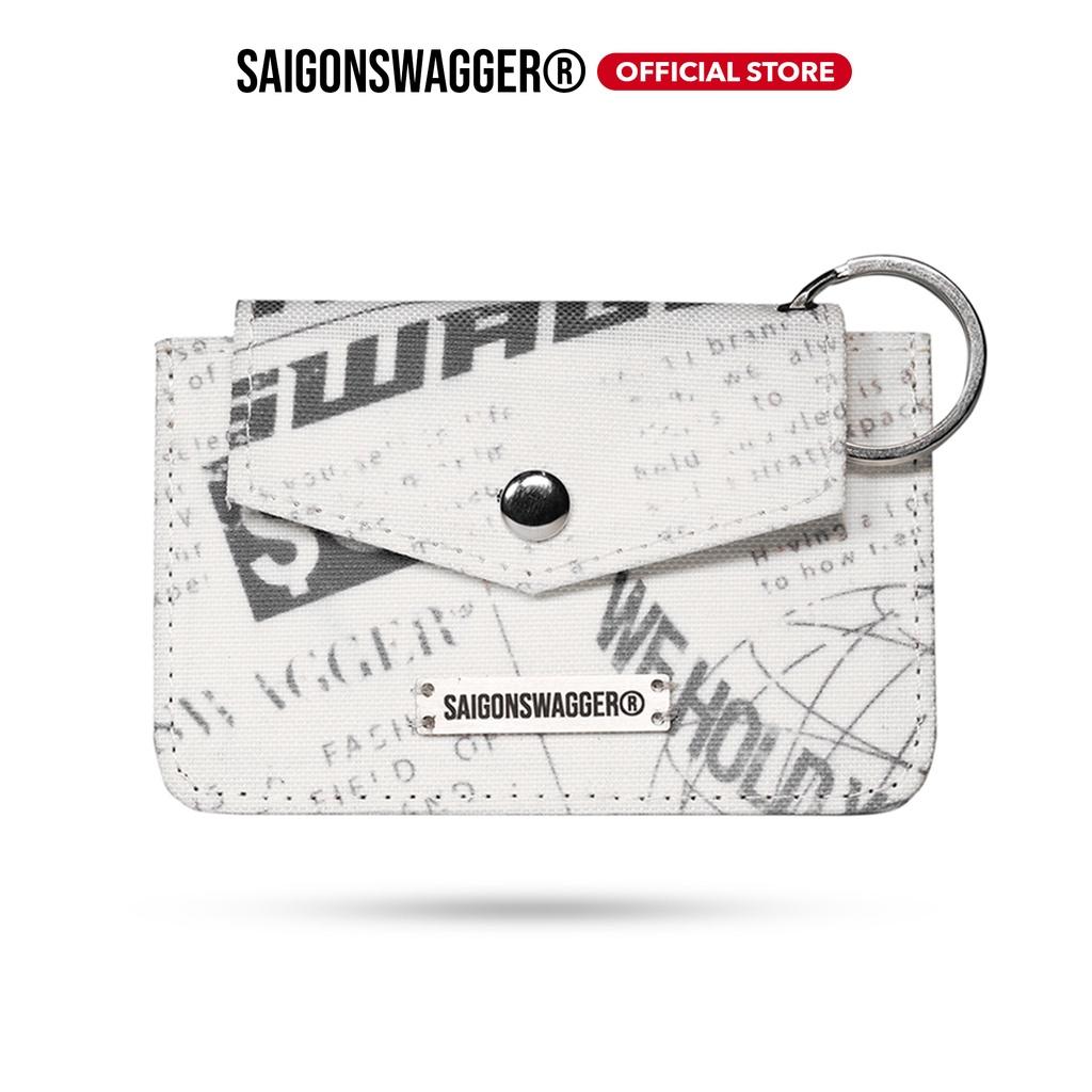 Móc Khóa Ngang In Báo SAIGON SWAGGER Journal Flap Card Keychain