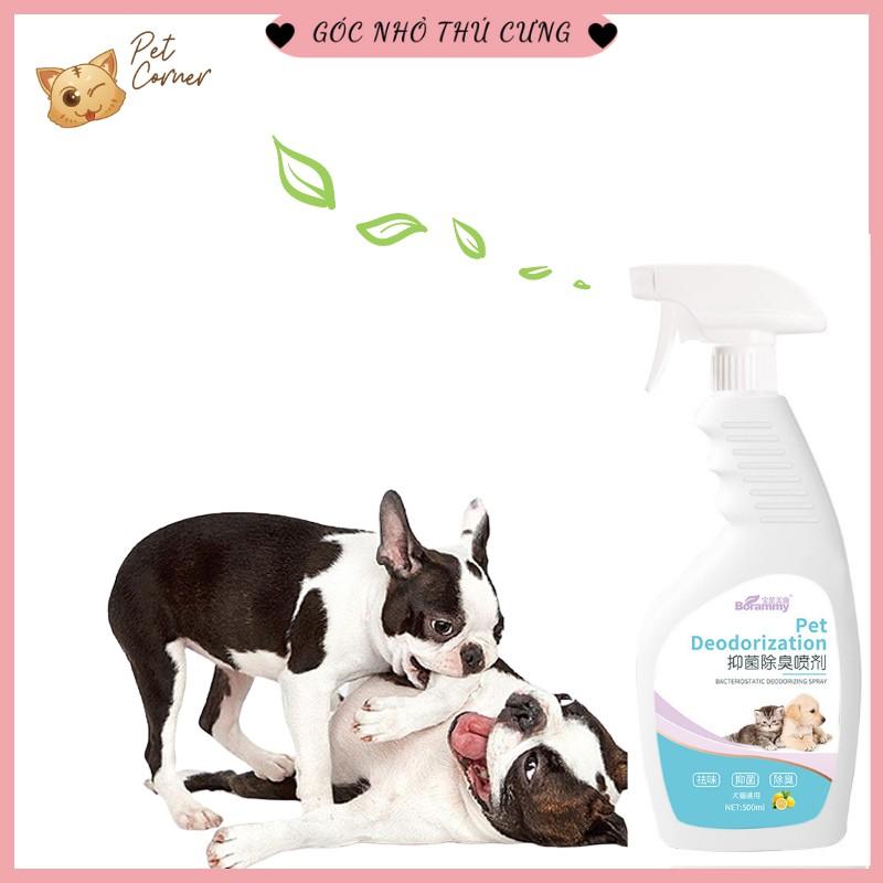 Xịt khử khuẩn cho thú cưng Borammy 500ml