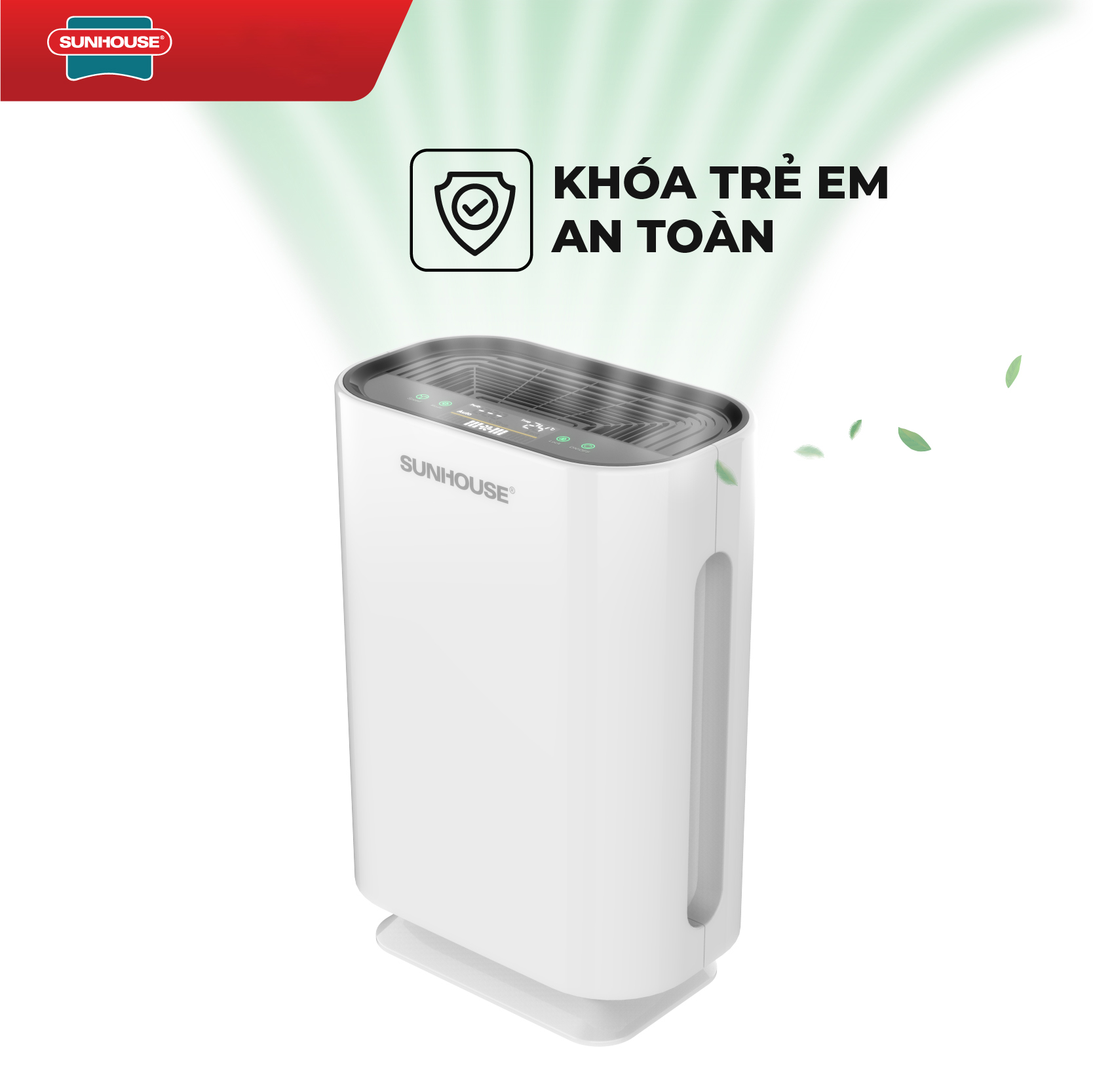 Máy Lọc Không Khí Sunhouse SHD-20AP9718 - Hàng Chính Hãng