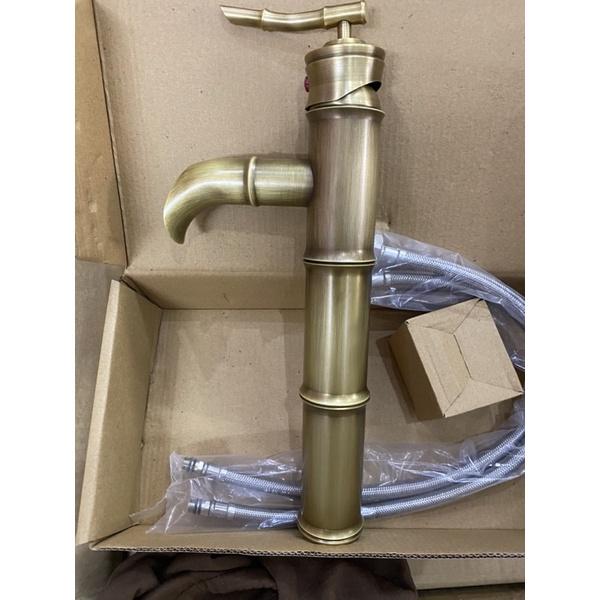 Vòi lavabo cổ xịn/vòi trúc EV-3007