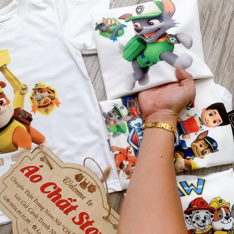 (Nhiều Màu) Áo thun đội chó cứu hộ trẻ em | Áo Paw Patrol Marshall cho bé trai | bé gái đẹp PA10 | Áo Chất Store