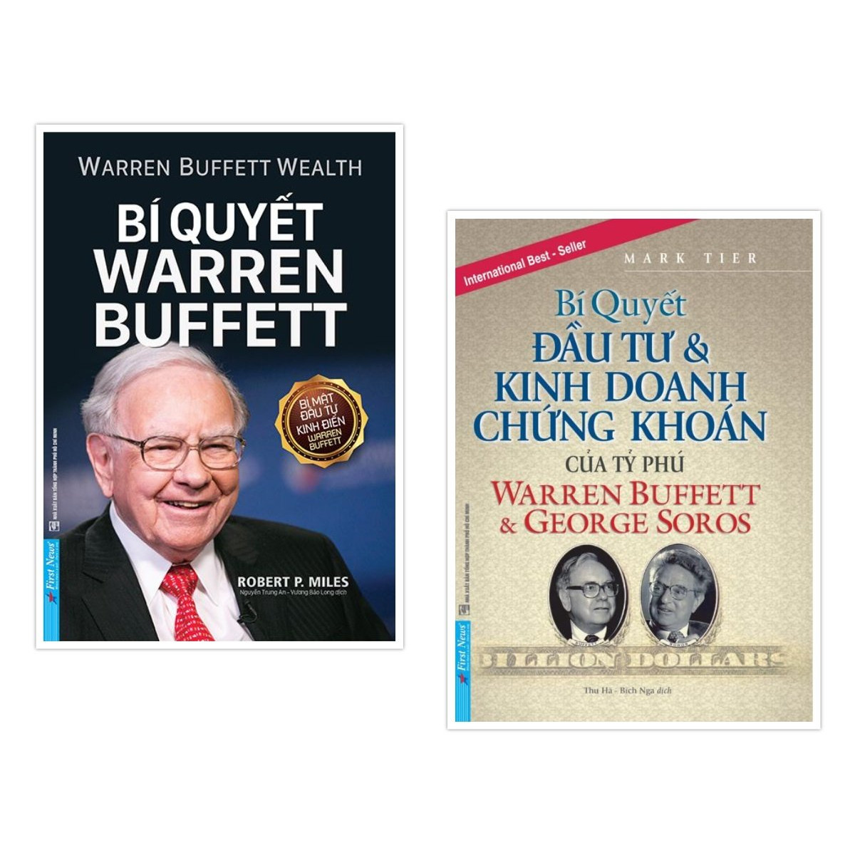 Combo Bí Quyết Warren Buffett (53856) + Bí Quyết Đầu Tư &amp; Kinh Doanh Chứng Khoán (53436)