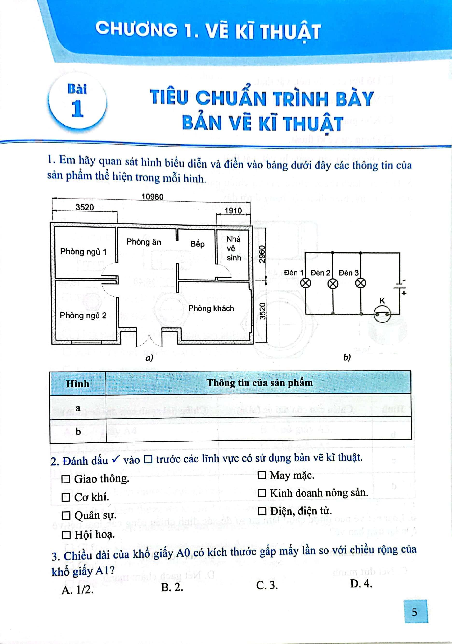 Sách Giáo Khoa Bài Tập Công Nghệ 8 (Chân Trời) (Chuẩn) - ảnh 3