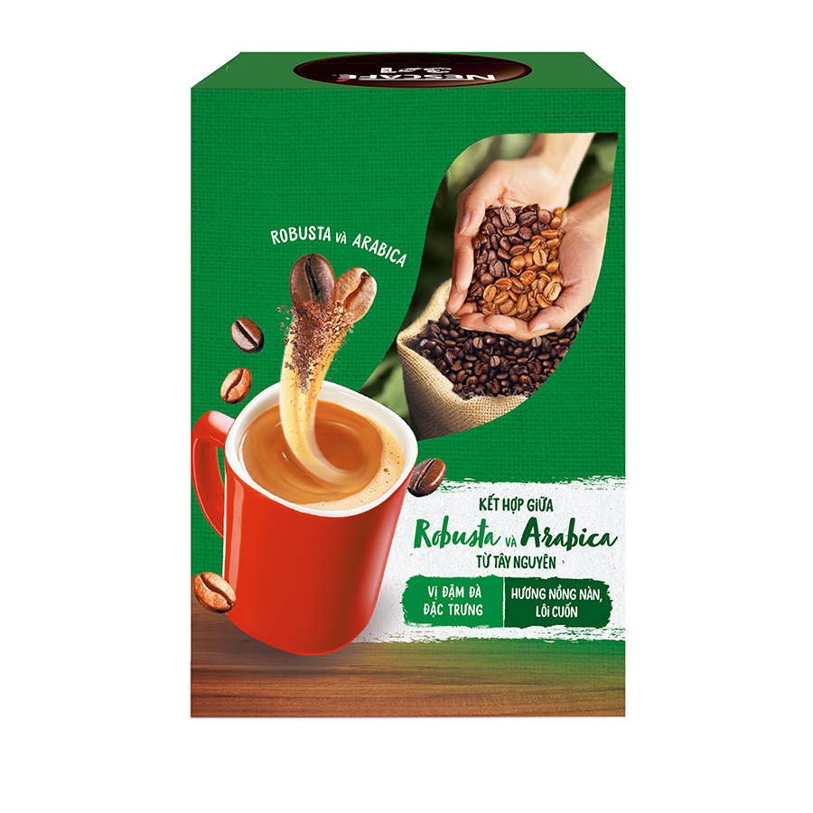 NESCAFÉ 3in1 VỊ RANG ĐẬM (16g x 20 gói)