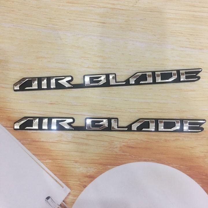 Decal nổi dành cho AIRBLADE đời 2011 dán xe máy A235