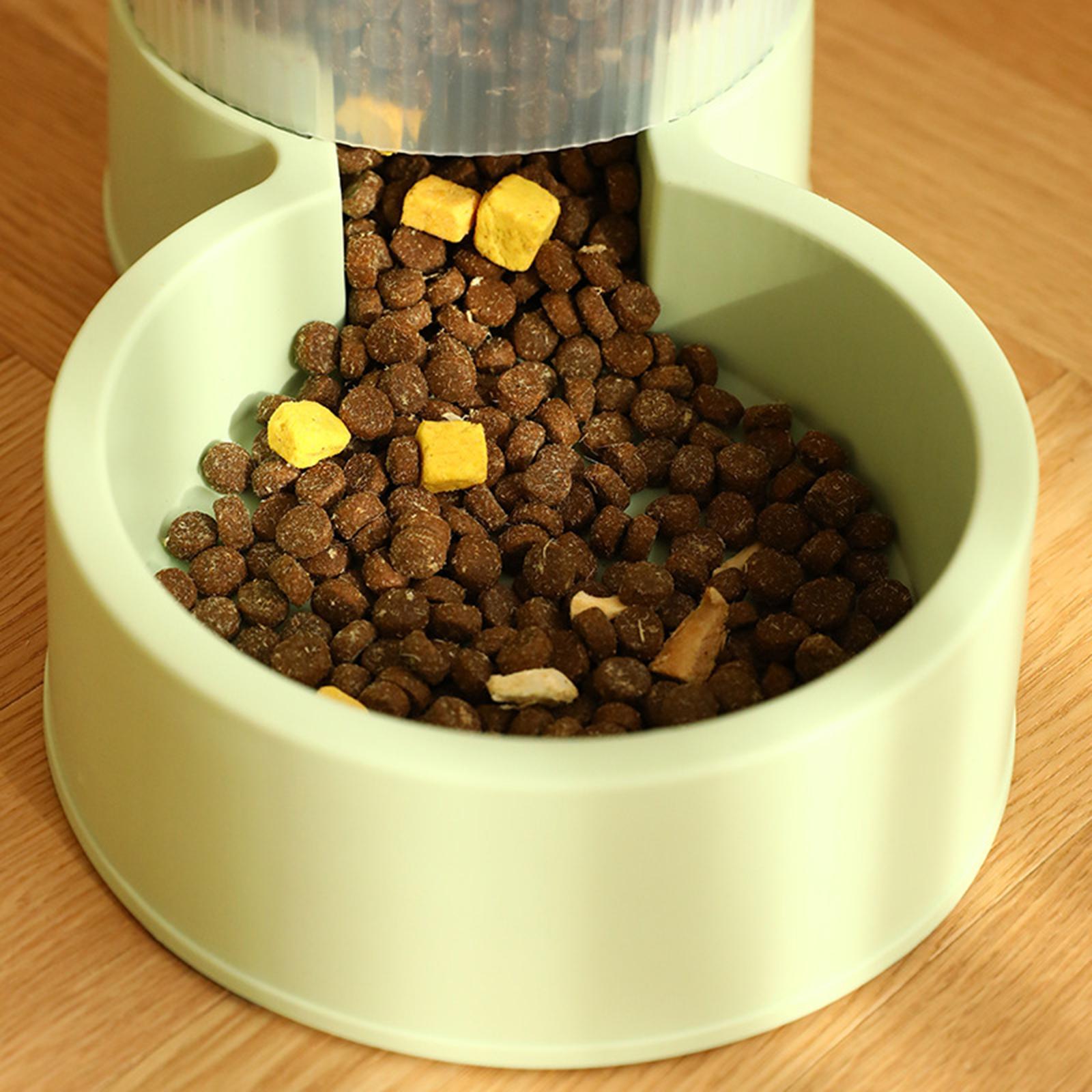 Automatic Pet Feeder Food Bowls Food Dispenser Feeding Station for Bunny Kitten Kitty