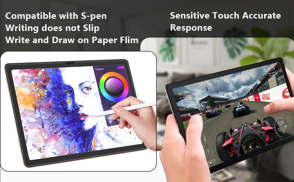 Dán màn hình Paper-like dành cho Samsung Galaxy Tab S9/Tab S9 Plus/ Tab S9 Ultra