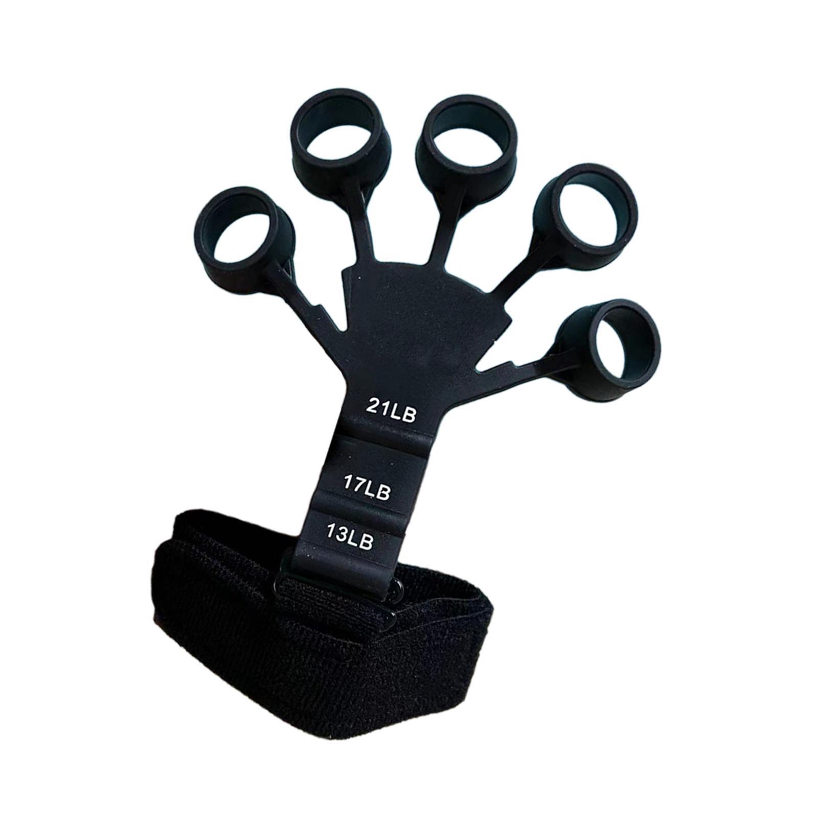 Hand Grip Strengthener Silicone Finger Exercise for Forearm Muscle Sports