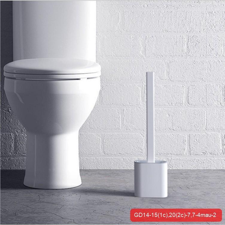 Chổi Cọ Toilet Đa Năng Đầu Cao Su Siêu Mềm - Mẫu Mới Nhất 2020