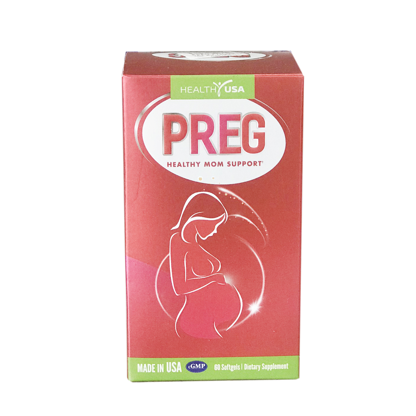 PREG HealthyUSA Bổ sung DHA, EPA, vitamin, khoáng chất cần thiết cho phụ nữ mang thai